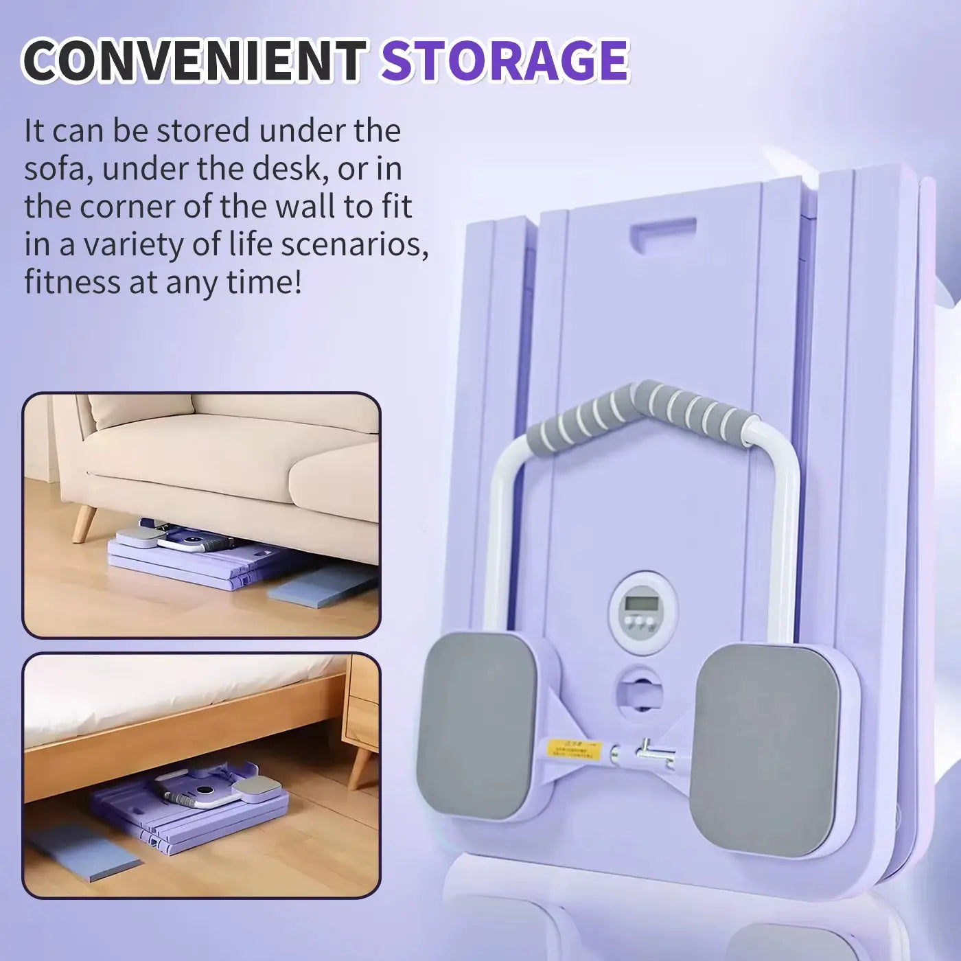 Pilates Board Ab Core Trainer Multifunctional Abdominal Board Pilates Foldable for Full-Body Strength Training Workout Equipment