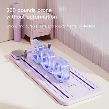 Pilates Board Ab Core Trainer Multifunctional Abdominal Board Pilates Foldable for Full-Body Strength Training Workout Equipment
