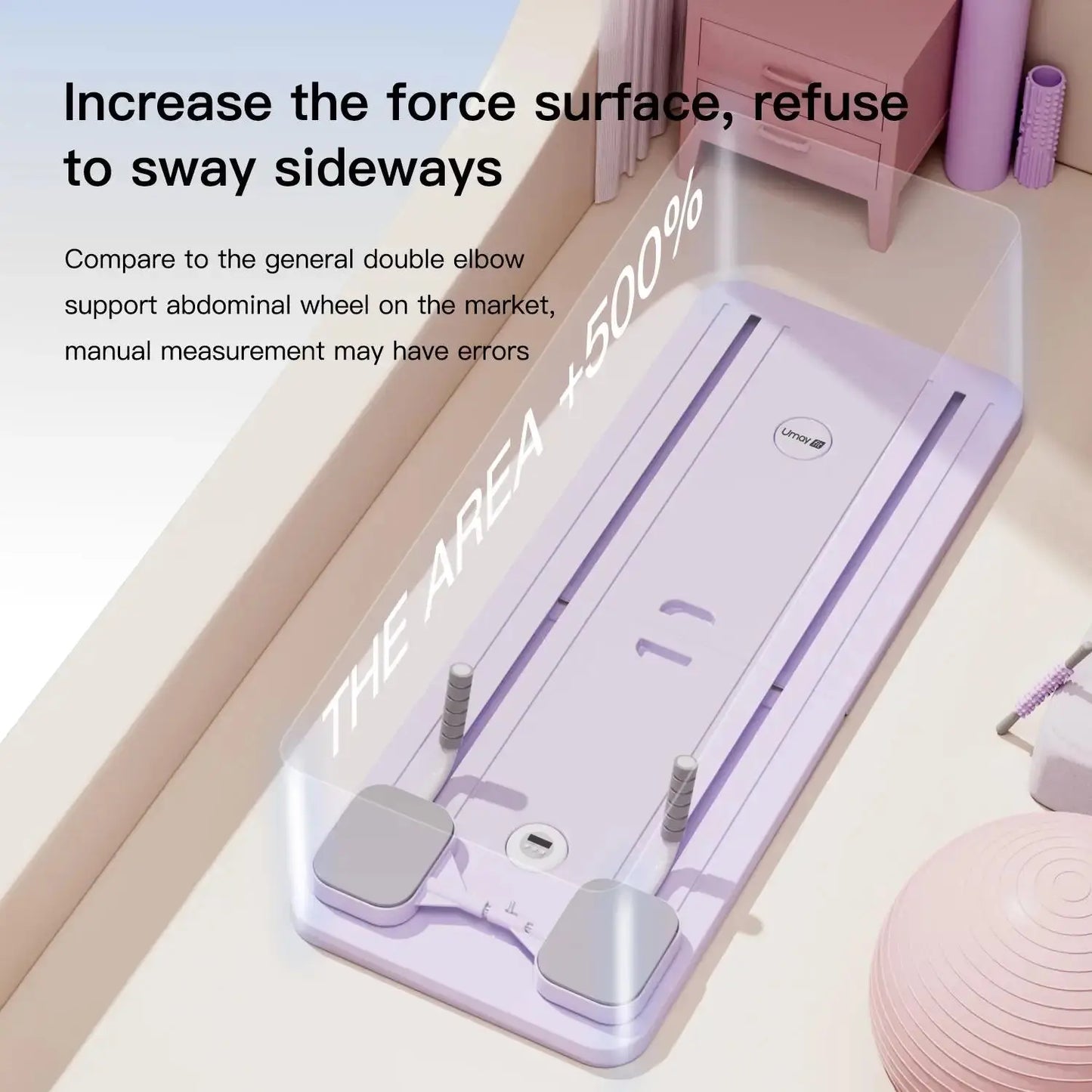 Pilates Board Ab Core Trainer Multifunctional Abdominal Board Pilates Foldable for Full-Body Strength Training Workout Equipment