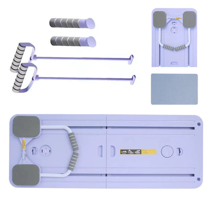 Pilates Board Ab Core Trainer Multifunctional Abdominal Board Pilates Foldable for Full-Body Strength Training Workout Equipment